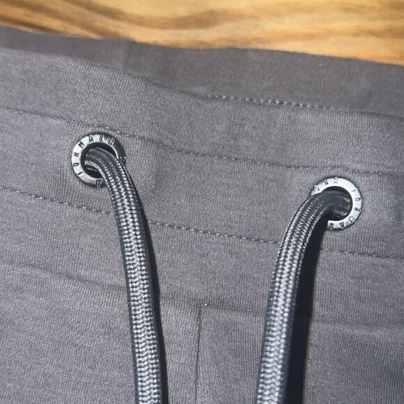 Alpha Forward Cargo Joggers Womens Large Gray Stretch Performance Drawstring - Picture 7 of 9